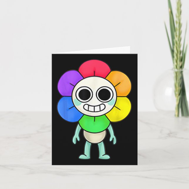 Dandy's World Kostym För Barn Och Vuxna Jul Kort (Framsida)