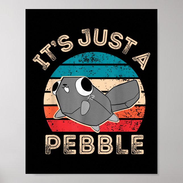 Dandys World Pebble är bara en pebble Kids Dandy Poster (Framsidan)