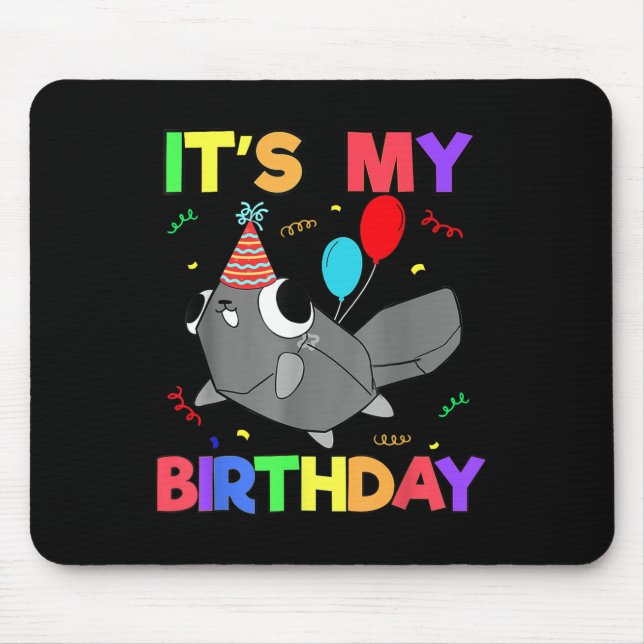 Dandys World Pebble Birthday Dekoration För barn B Musmatta (Framsidan)