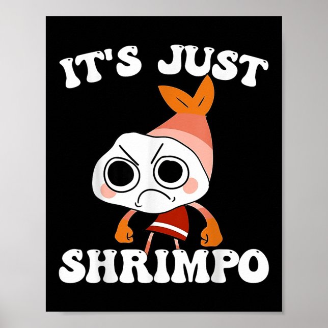 Dandys World Pebble _ sin just Shrimpo Kids Dandys Poster (Framsidan)