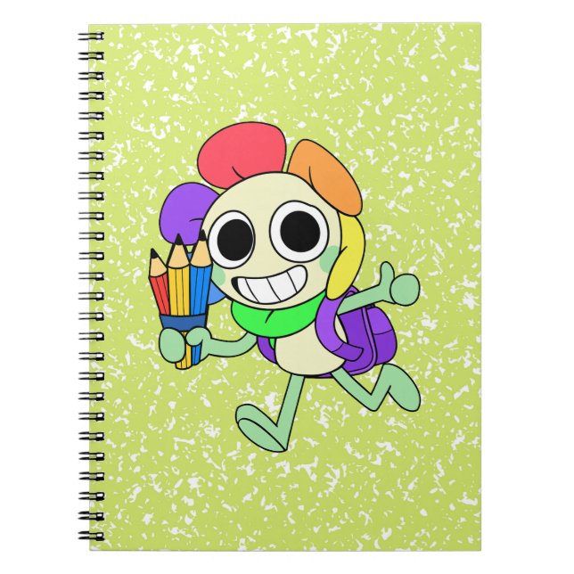 Dandy's World School Dandy Notebook  Anteckningsbok (Framsidan)