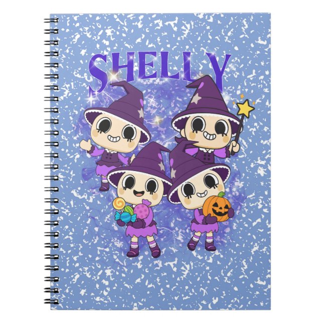 Dandy's World School Shelly Notebook  Anteckningsbok (Framsidan)