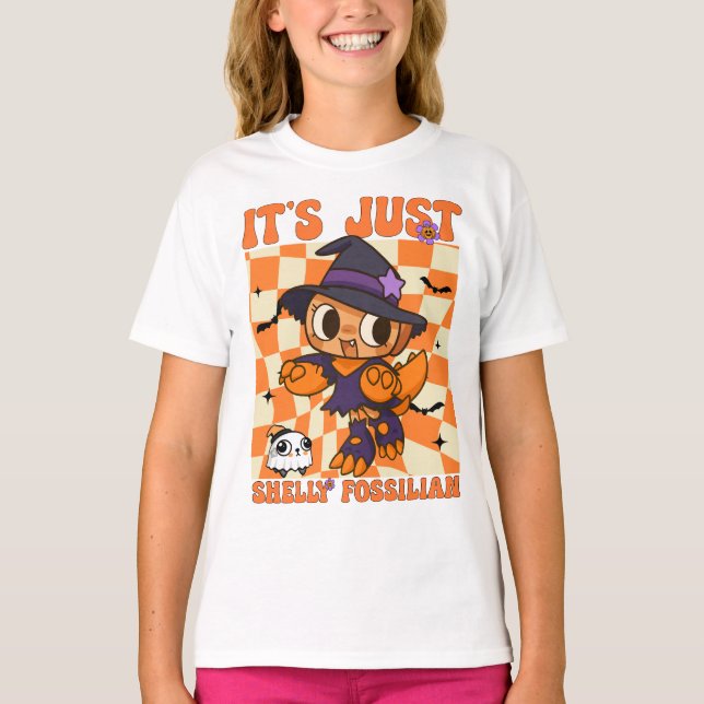 Dandy's World Shelly Halloween T Shirt (Framsida)