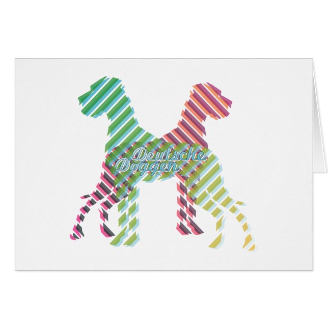 Danes linje hälsningskort (Framsidan Horizontal)