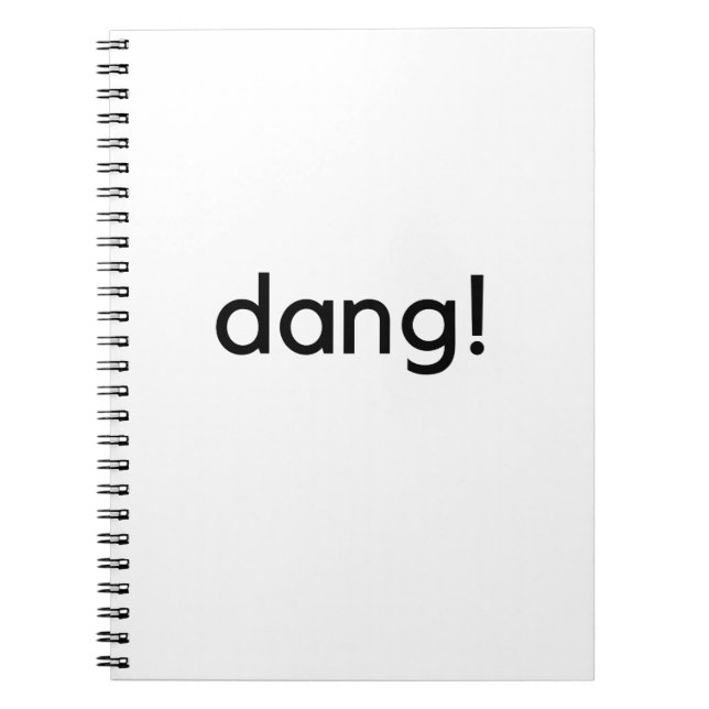 dang! anteckningsbok (Framsidan)