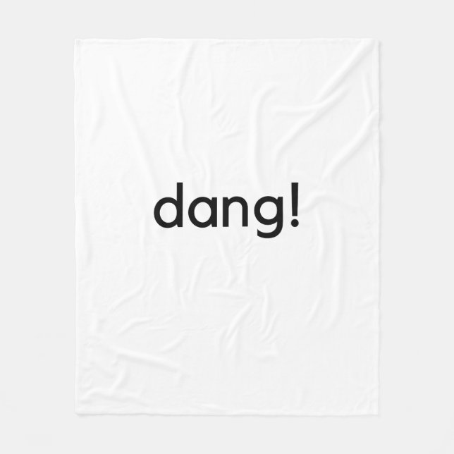 Dang! Fleecefilt (Framsidan)