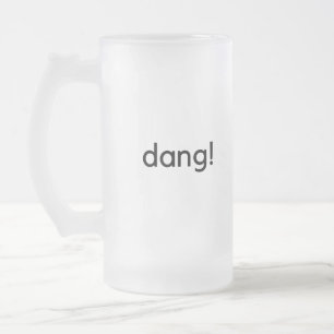 Dang! Frostat Ölglas