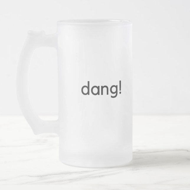 Dang! Frostat Ölglas (Vänster)