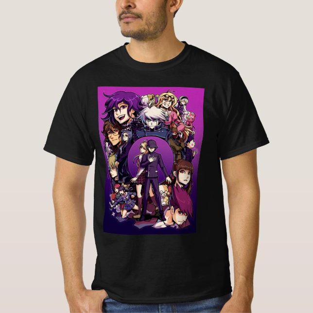 Danganronpa lycklig t shirt (Framsida)