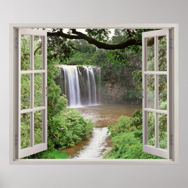 Dangarfall,Australien Poster (Framsidan)