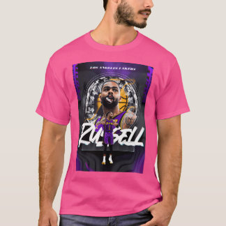 D'Angelo Russell Art Basketball T Shirt