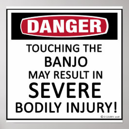 Danger Banjo Poster