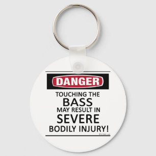 Danger Bass Nyckelring