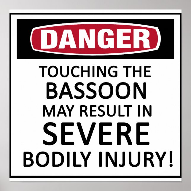 Danger BasSnart Poster (Framsidan)