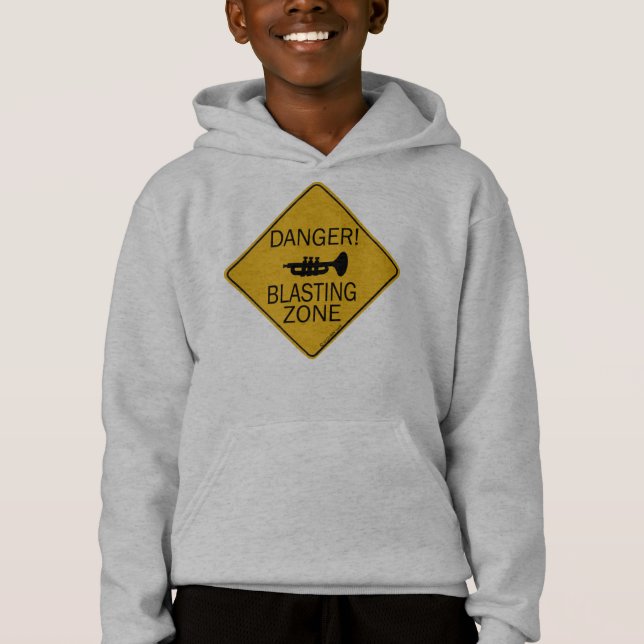 Danger Blaster Zon Tröja (Framsida)