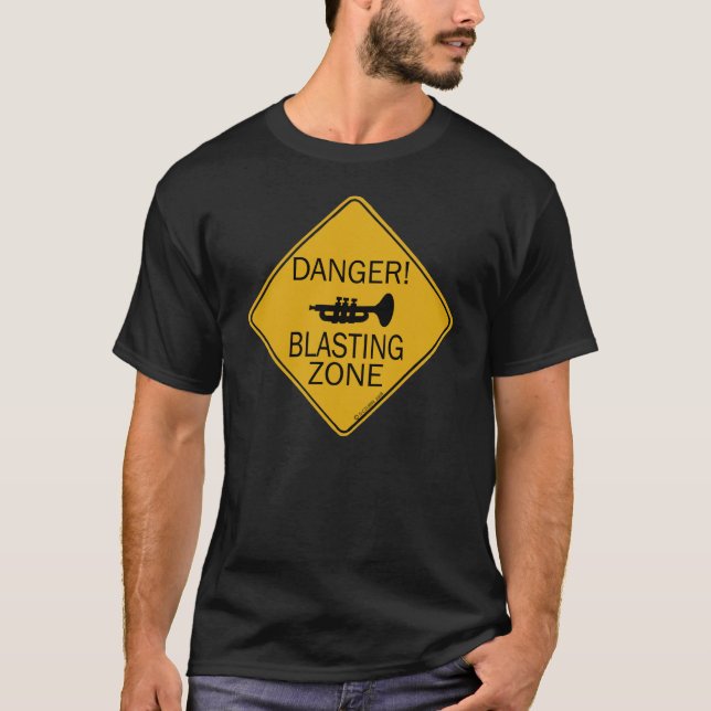 Danger Blaster Zon Tröja (Framsida)