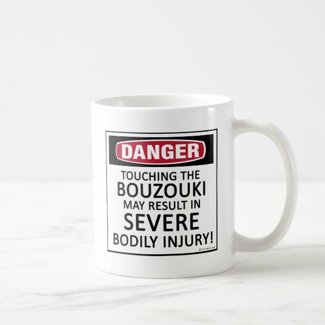Danger Bouzouki Kaffemugg (Höger)