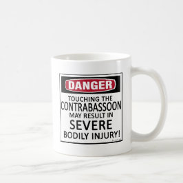Danger Contrabasson Kaffemugg