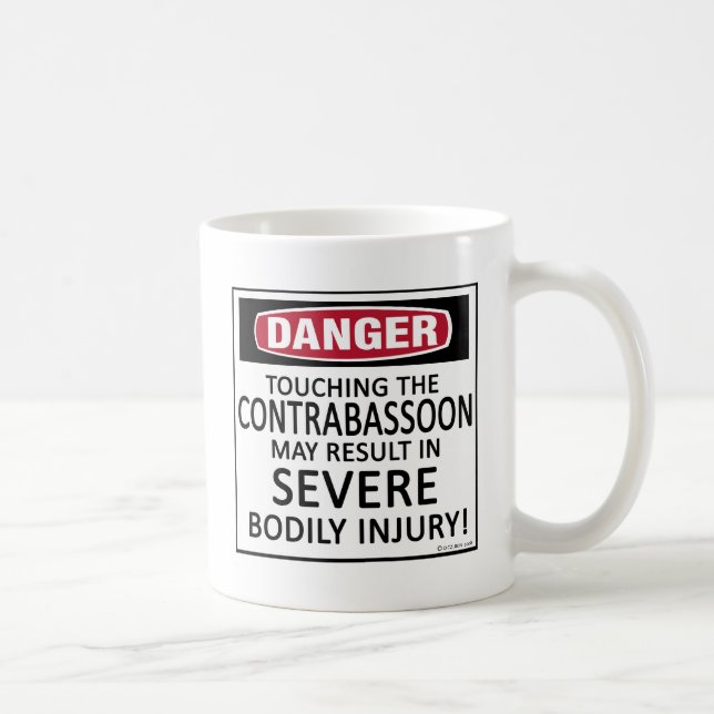 Danger Contrabasson Kaffemugg (Höger)