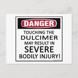 Danger Dulcimer Vykort