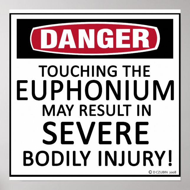 Danger Euphonium Poster (Framsidan)