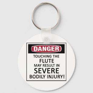 Danger Flute Nyckelring
