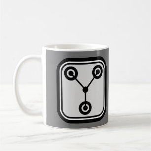 Danger FLUX Capacitor 1.21 Gigawatts Kaffemugg