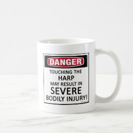 Danger Harp Kaffemugg
