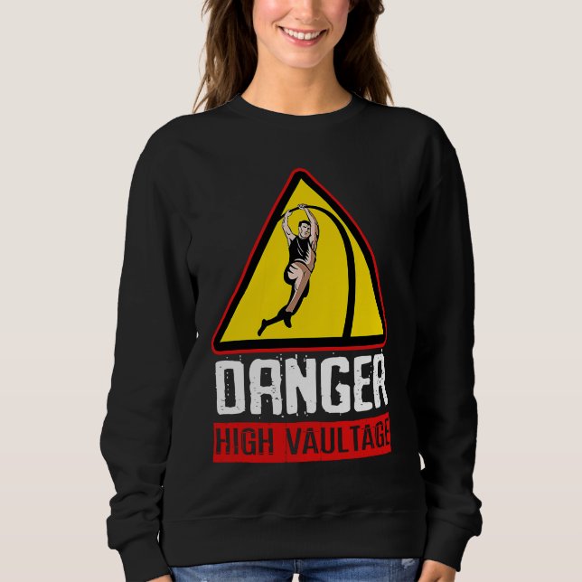 Danger High Pole Vaultage T Shirt (Framsida)