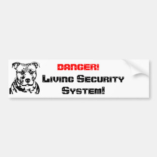 DANGER!, Living Sec... Bildekal