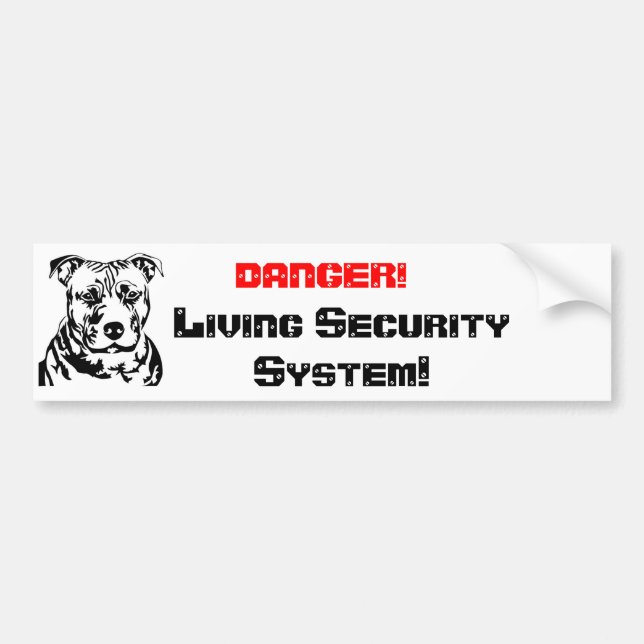 DANGER!, Living Sec... Bildekal (Framsidan)