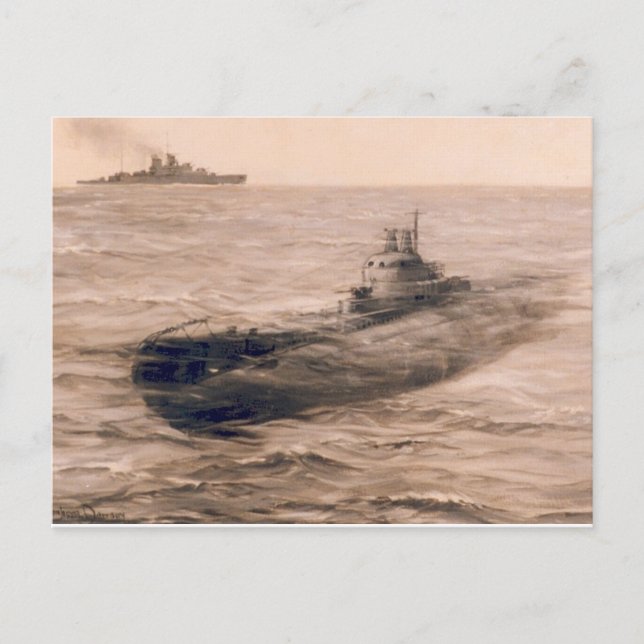 Danger Lurking Vykort (Framsida)