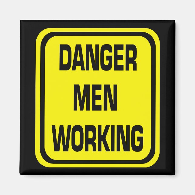 Danger Manar Working Magnet (Framsidan)