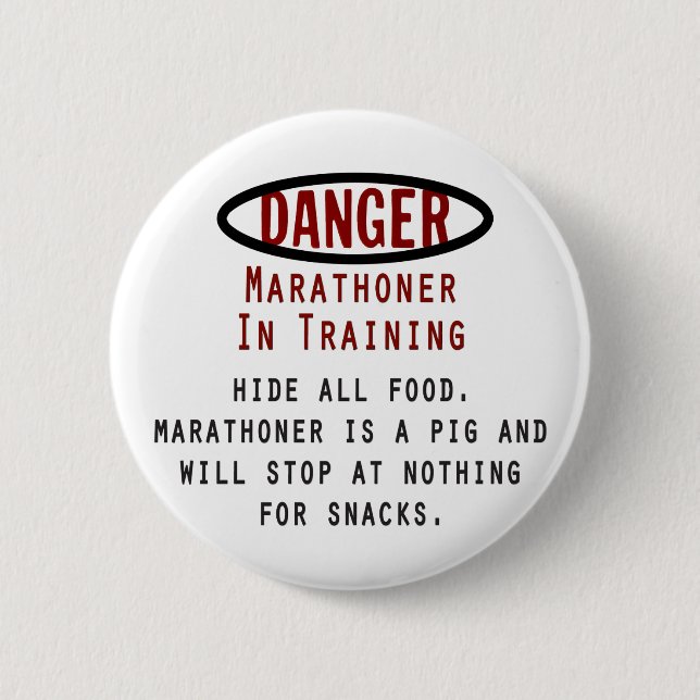 Danger Marathoner Knapp (Framsida)