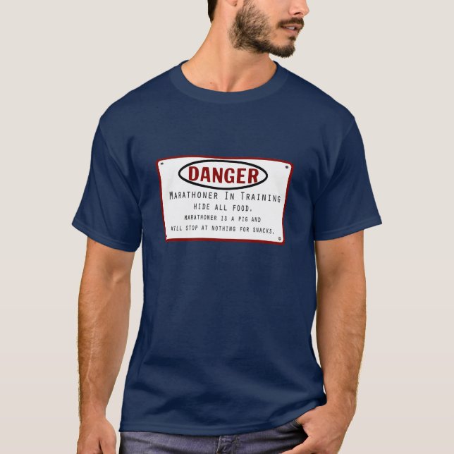 Danger Marathoner Tee (Framsida)