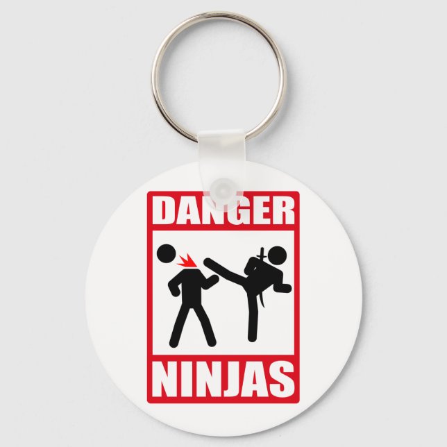 Danger Ninjas Nyckelring (Framsida)