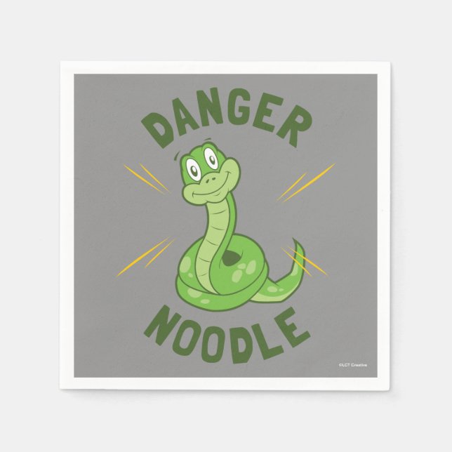 Danger Noodle Pappersservett (Framsidan)