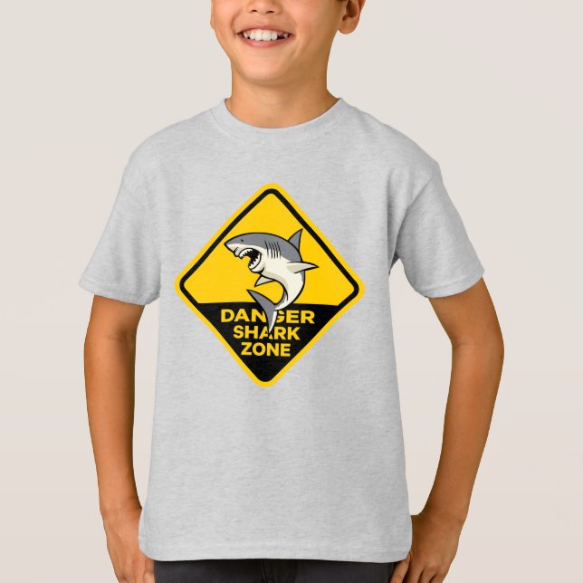 Danger Shark Zon T Shirt (Framsida)