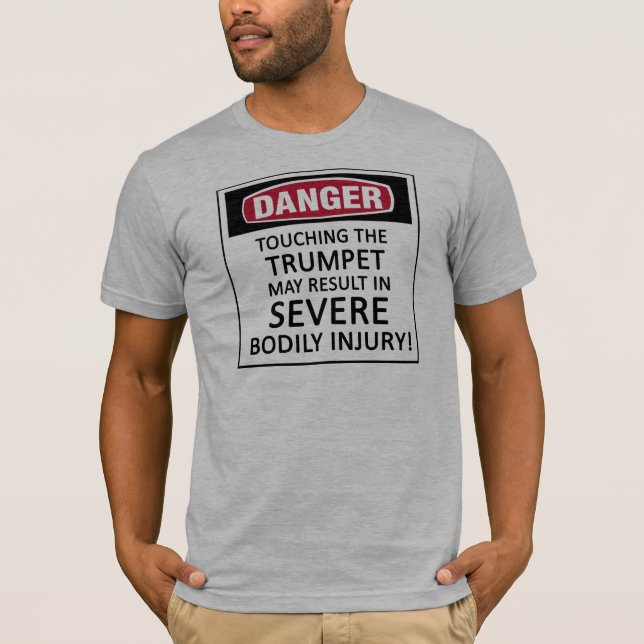 Danger Trumpet Tee Shirt (Framsida)