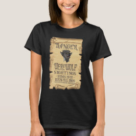 Danger Werevars Sightings Tee Shirt