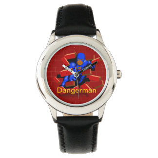 Dangerman Urban Superhjälten Wall Smash Watch Armbandsur