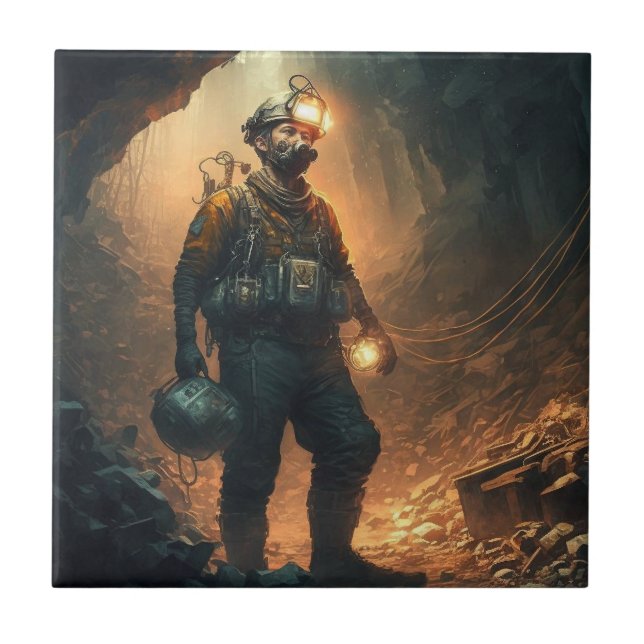 Dangerous Mines Kakelplatta (Framsidan)