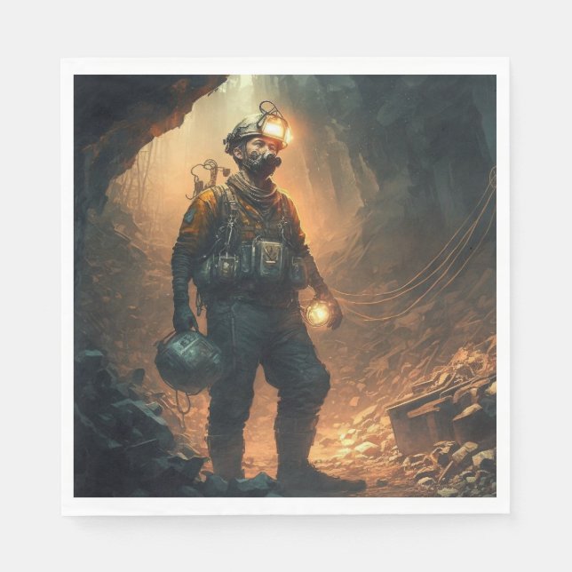 Dangerous Mines Pappersservett (Framsidan)