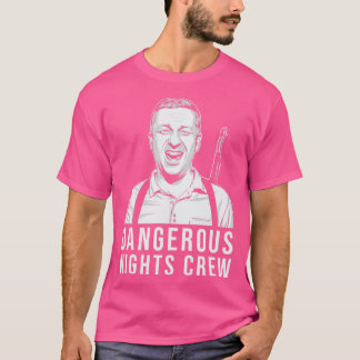 Dangerous Nights Crew Tim Robinson Fläkt Art T Shirt