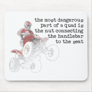 Dangerous Nöt Quad ATV off-Road Mousepad Mouse Pad Musmatta