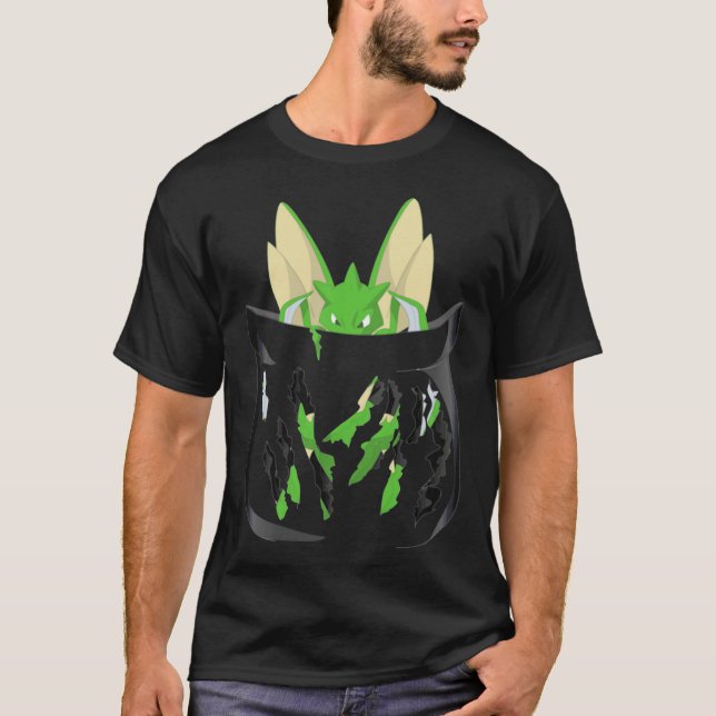 Dangerous to have Scyther in your Pocket Classic T Shirt (Framsida)