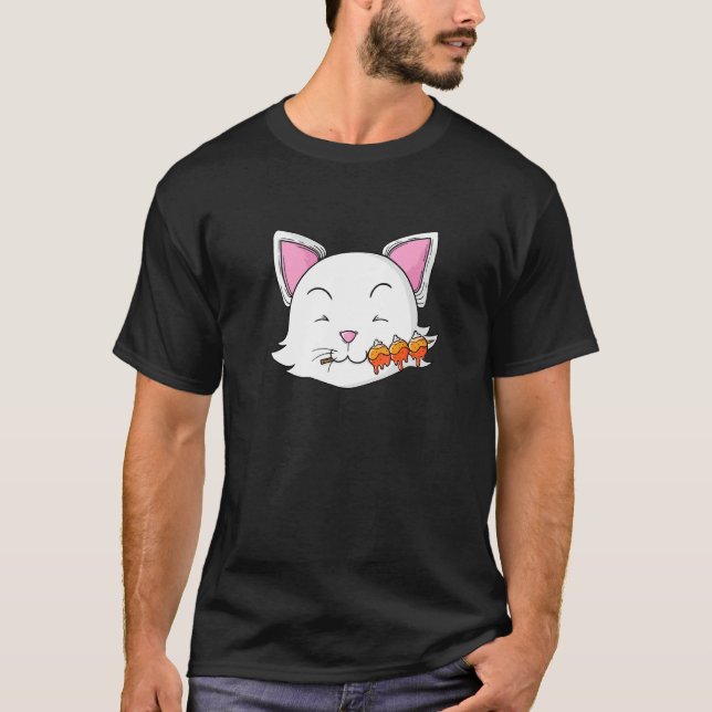 Dango-Ris för kattdjur T Shirt (Framsida)