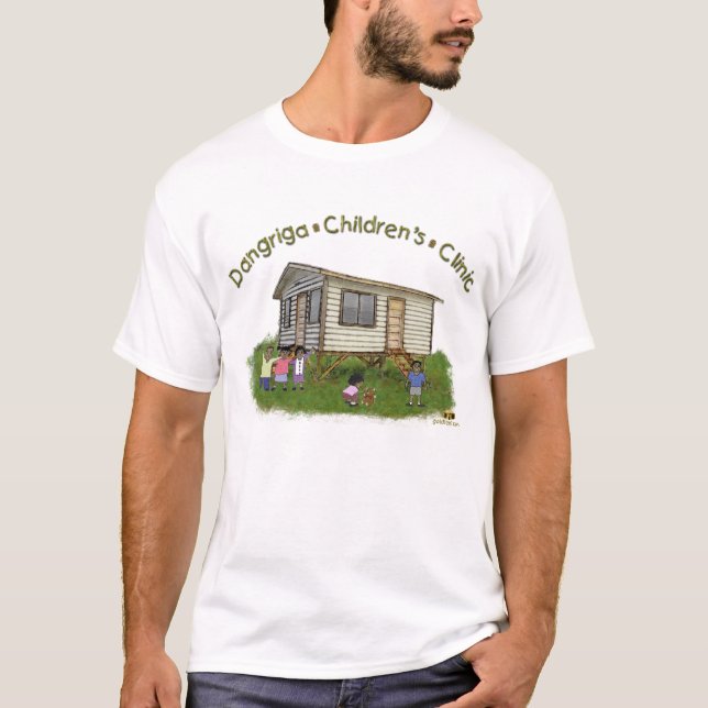 Dangriga barns T-tröja för klinik Tee (Framsida)