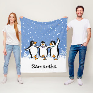 Danguins design Fleece Blanket