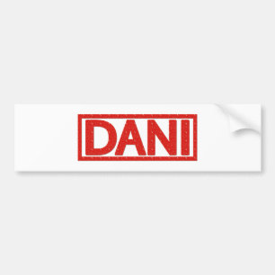 Dani frimärke bildekal